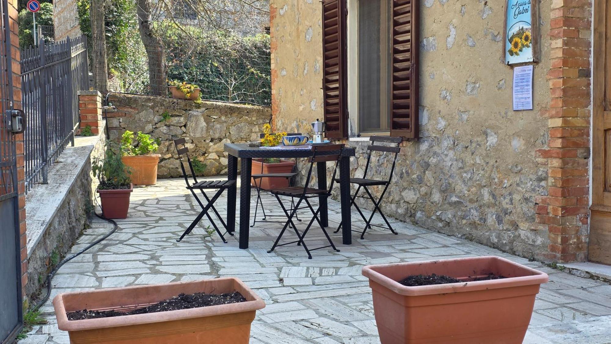 A Casa Di Gabri Villa Montefollonico Kültér fotó