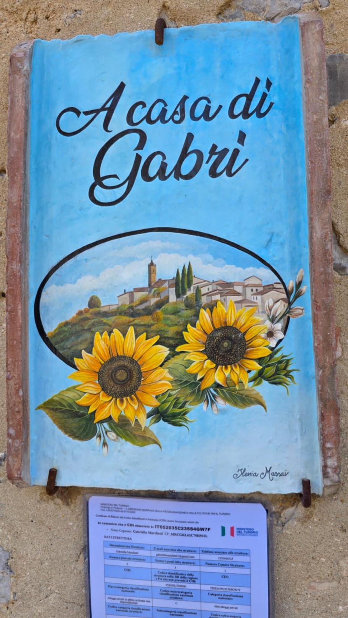 A Casa Di Gabri Villa Montefollonico Kültér fotó